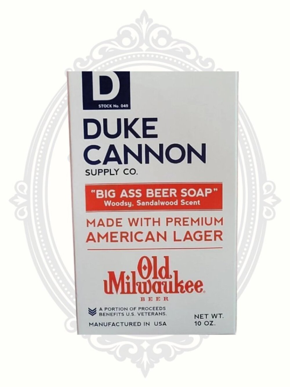 Duke Cannon Big Ass Beer Soap with Old Milwaukee Beer 10 oz Bar